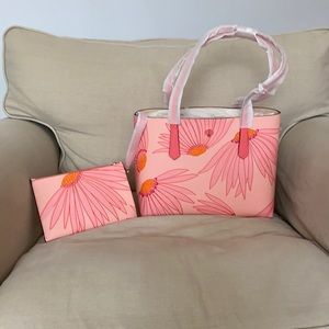 Kate Spade Molly Falling Flower small tote